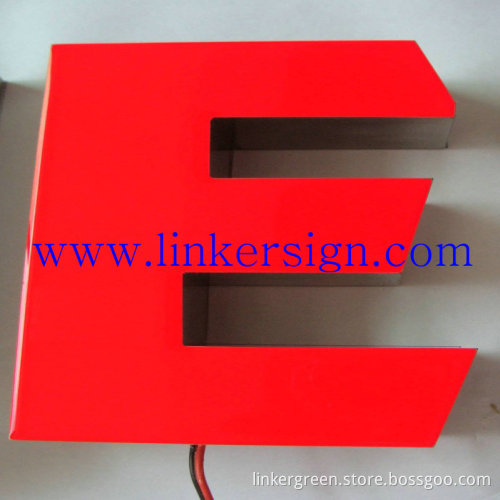 indoor/ outdoor bright advertising alphabet mini led sign